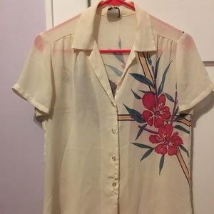 Light, flowy button-up